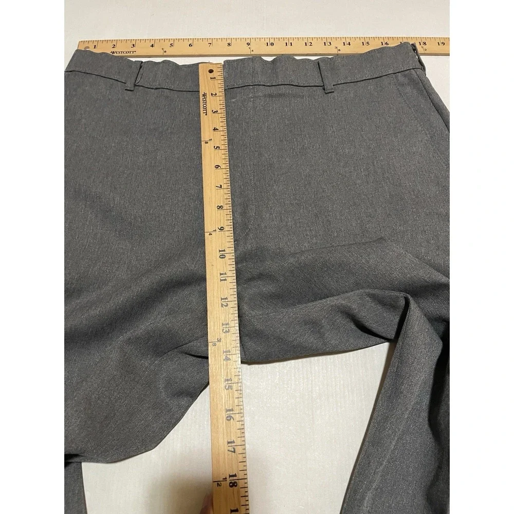 Vintage Levi's Action Slacks 36 X 26 Charcoal Gray Dress Pants USA Polyester